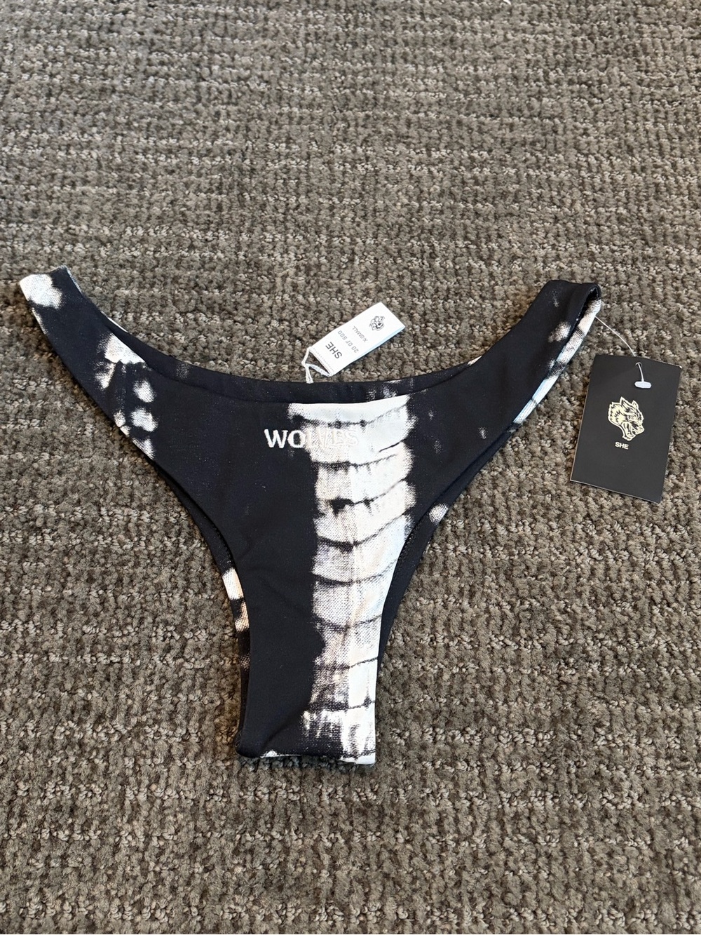 Darc Sport Hardcore Nikita Bottom XS NWT Bleach Tie Dye #20/500 Rare